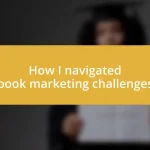 How I navigated book marketing challenges